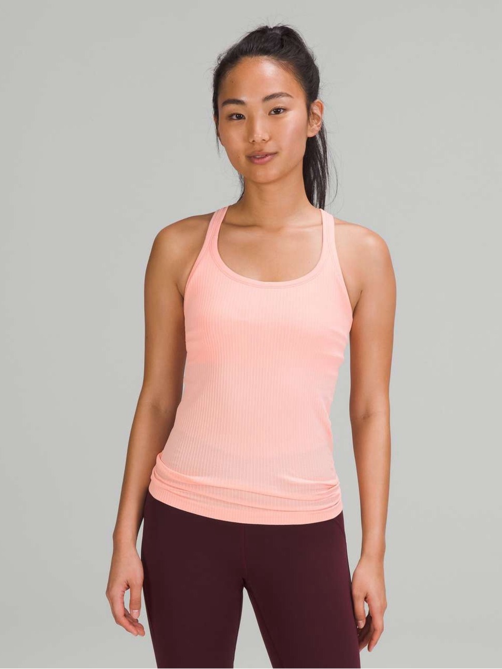 Lululemon Ebb to Street Tank Top
Dew Pink